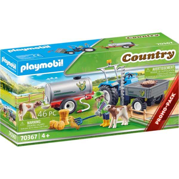 Playmobil 70367 Μεγάλο τρακτέρ με βυτίο νερού