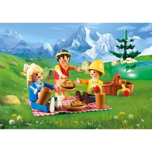 Playmobil 70254 Η Χάιντι, ο Πέτερ και η Κλάρα στην Κρυστάλλινη Λίμνη