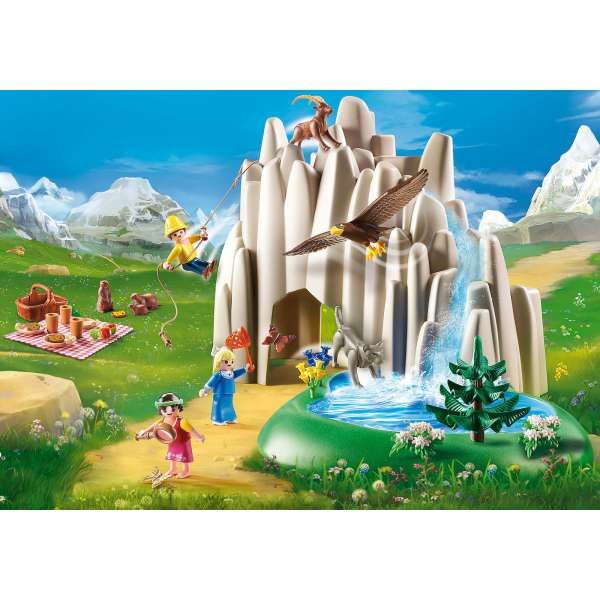 Playmobil 70254 Η Χάιντι, ο Πέτερ και η Κλάρα στην Κρυστάλλινη Λίμνη