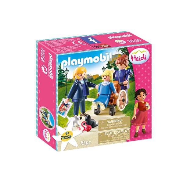 Playmobil 70258 Η Κλάρα, ο πατέρας της και η δεσποινίς Ροτενμάιερ