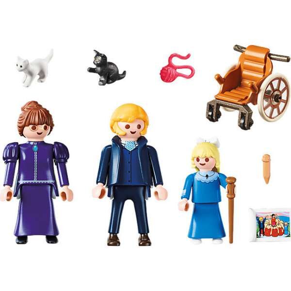 Playmobil 70258 Η Κλάρα, ο πατέρας της και η δεσποινίς Ροτενμάιερ