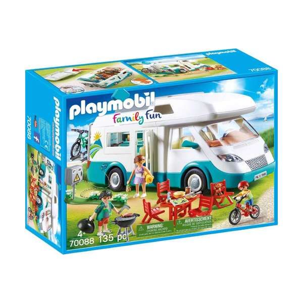 Playmobil 70088 Αυτοκινούμενο Οικογενειακό Τροχόσπιτο