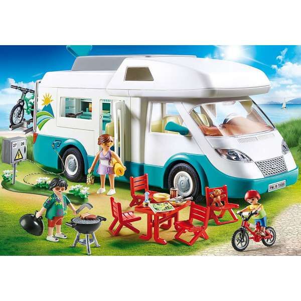 Playmobil 70088 Αυτοκινούμενο Οικογενειακό Τροχόσπιτο