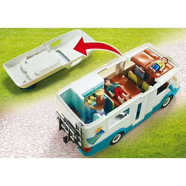 Playmobil 70088 Αυτοκινούμενο Οικογενειακό Τροχόσπιτο