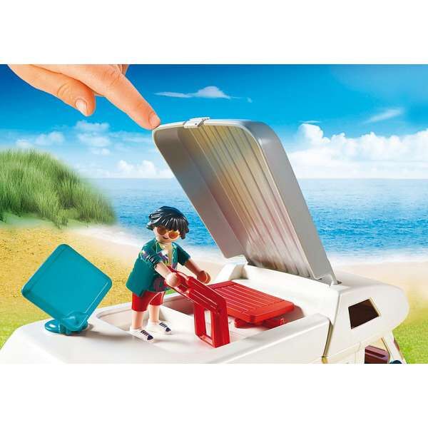 Playmobil 70088 Αυτοκινούμενο Οικογενειακό Τροχόσπιτο