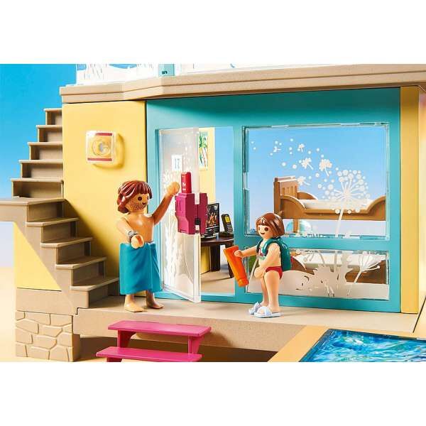 Playmobil 70435 Μπανγκαλόου με πισίνα